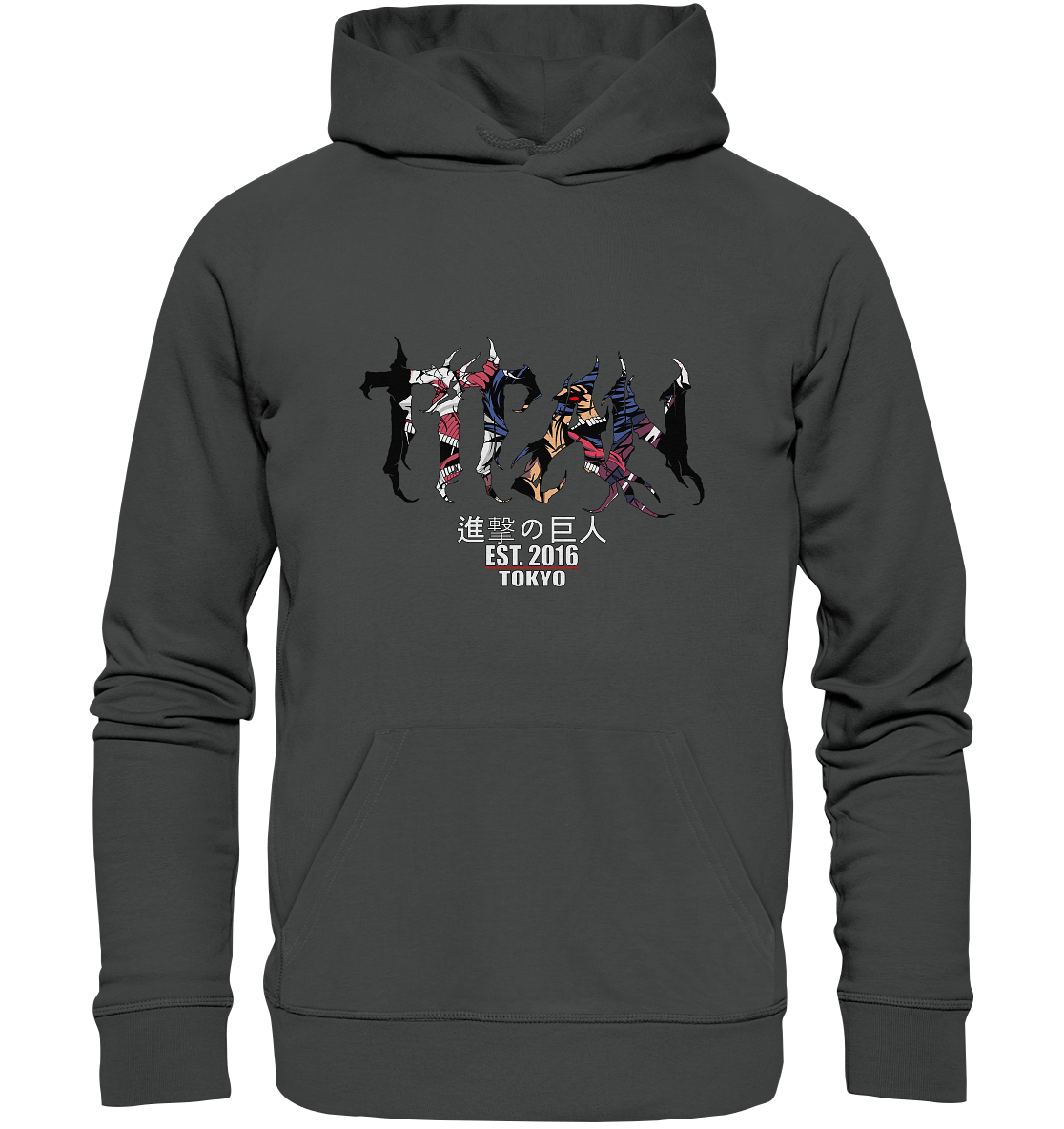 AOT X Cyberpoles - Organic Basic Hoodie