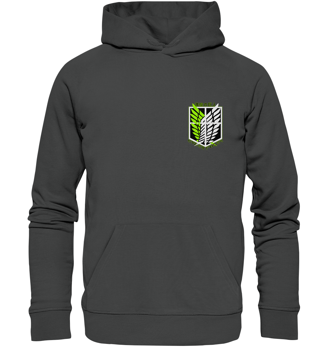 Eren X Cyberpoles - Organic Basic Hoodie