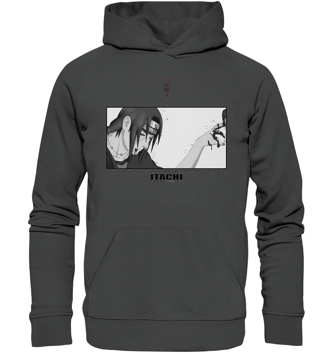 Itachi X Cyberpoles - Organic Basic Hoodie