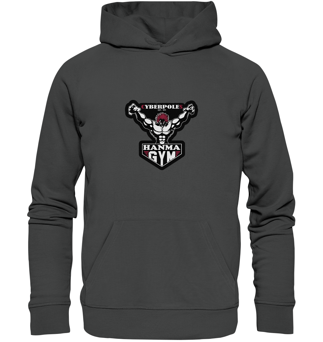 Baki X Cyberpoles - Organic Basic Hoodie
