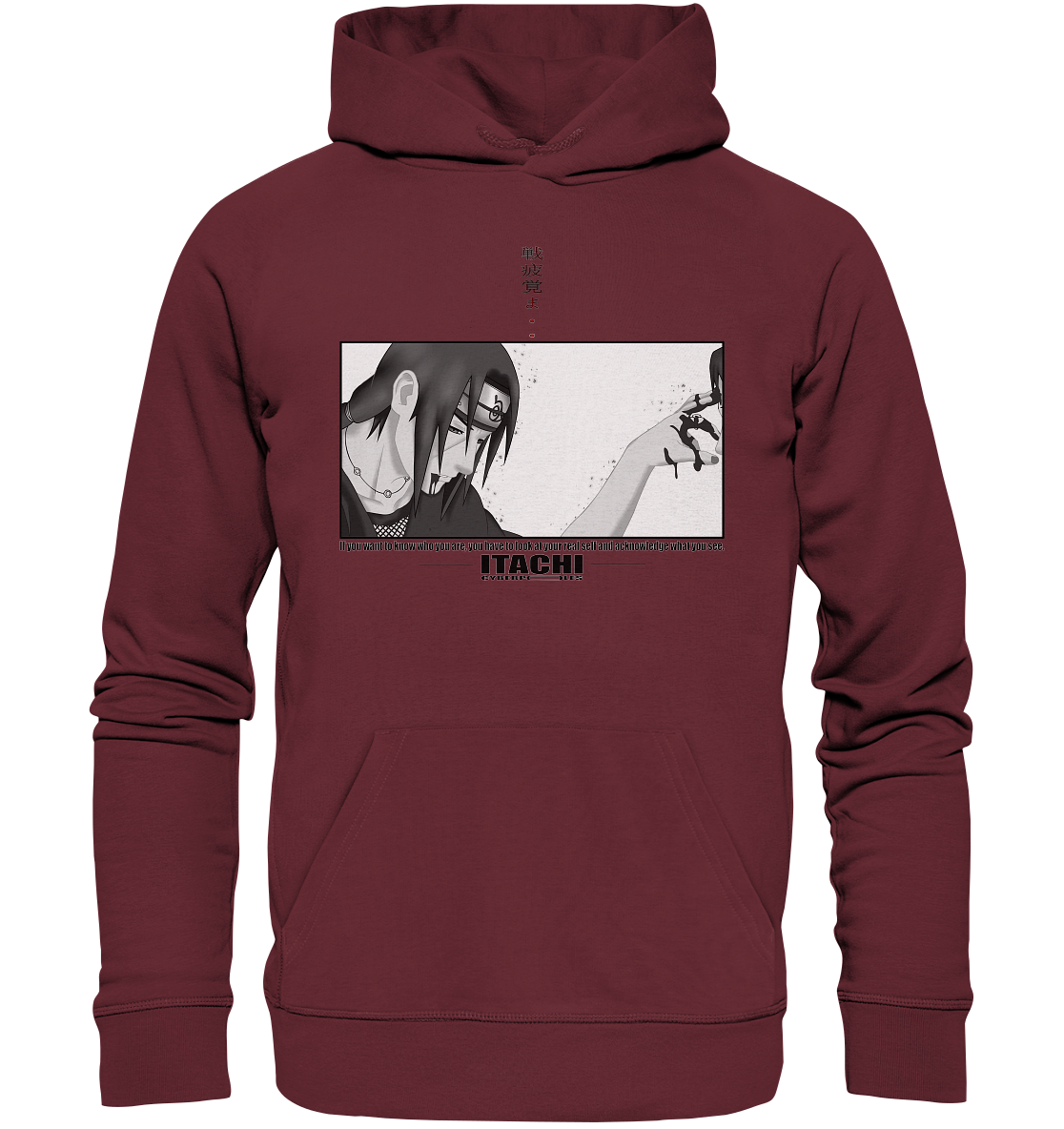 Itachi X Cyberpoles - Organic Basic Hoodie