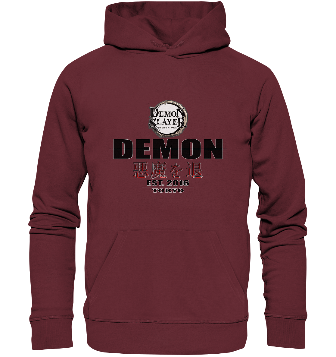 Demon Slayer - Organic Basic Hoodie