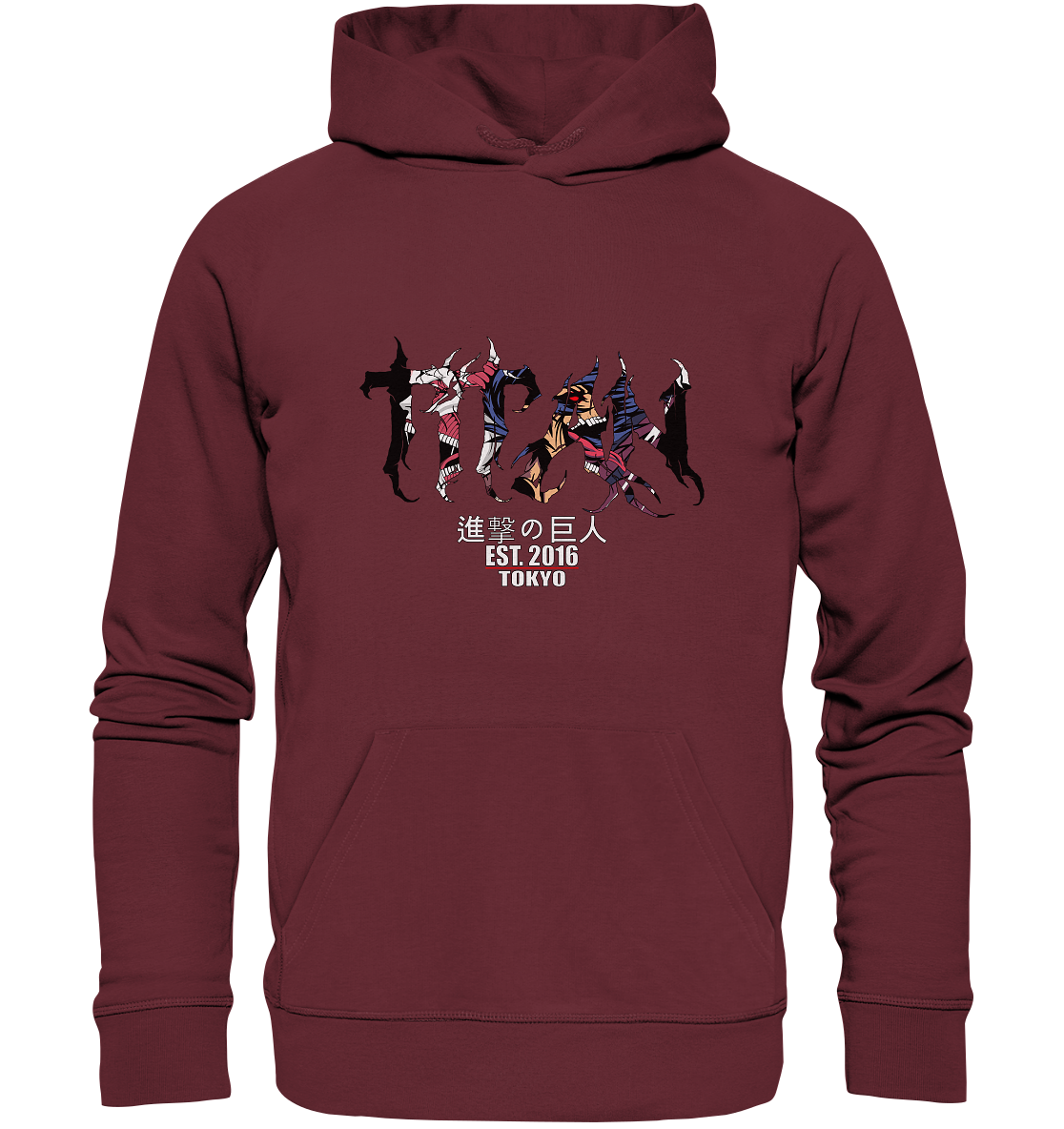 AOT X Cyberpoles - Organic Basic Hoodie