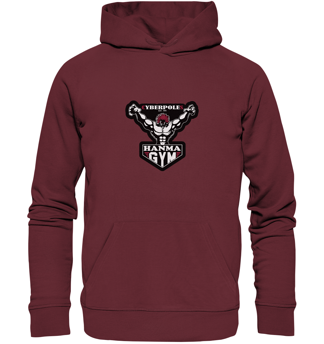 Baki X Cyberpoles - Organic Basic Hoodie