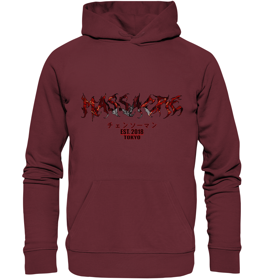 Chainsaw Man X Throne - Organic Basic Hoodie