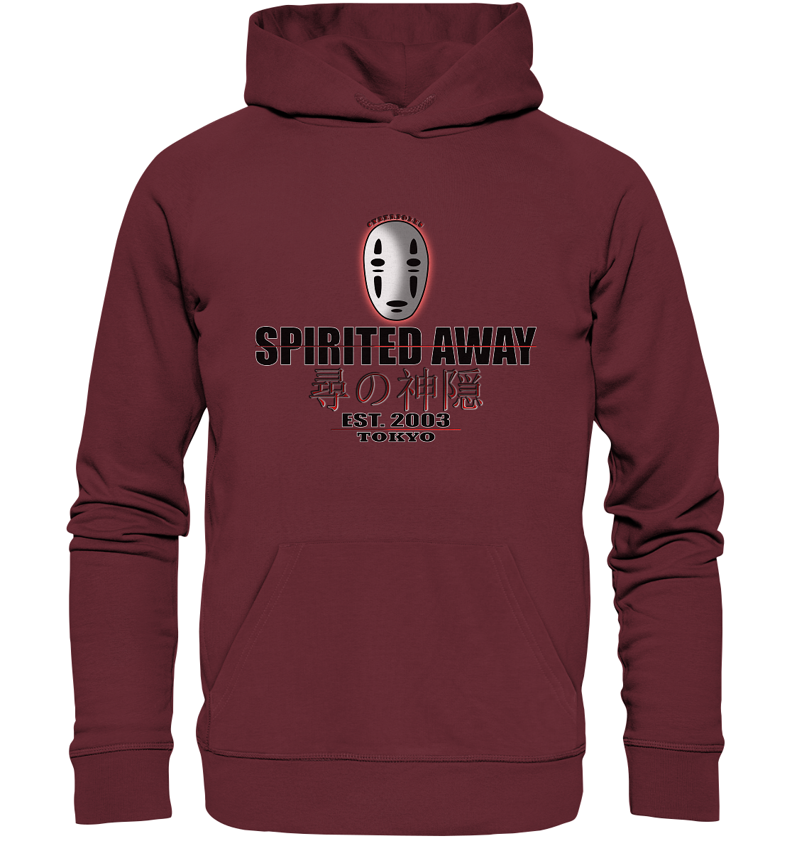 Spirited Away X Cyberpoles - Organic Basic Hoodie