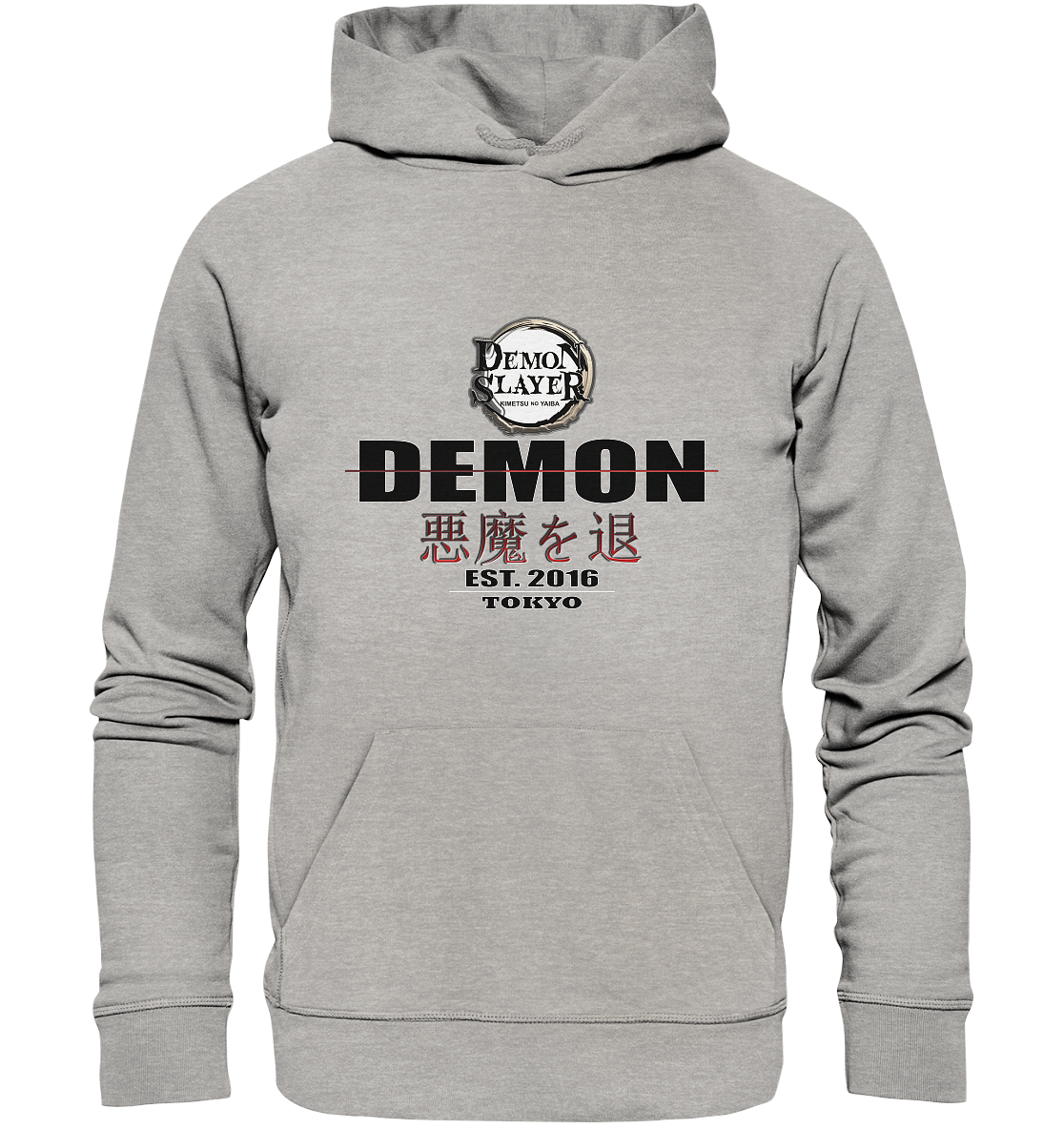 Demon Slayer - Organic Basic Hoodie