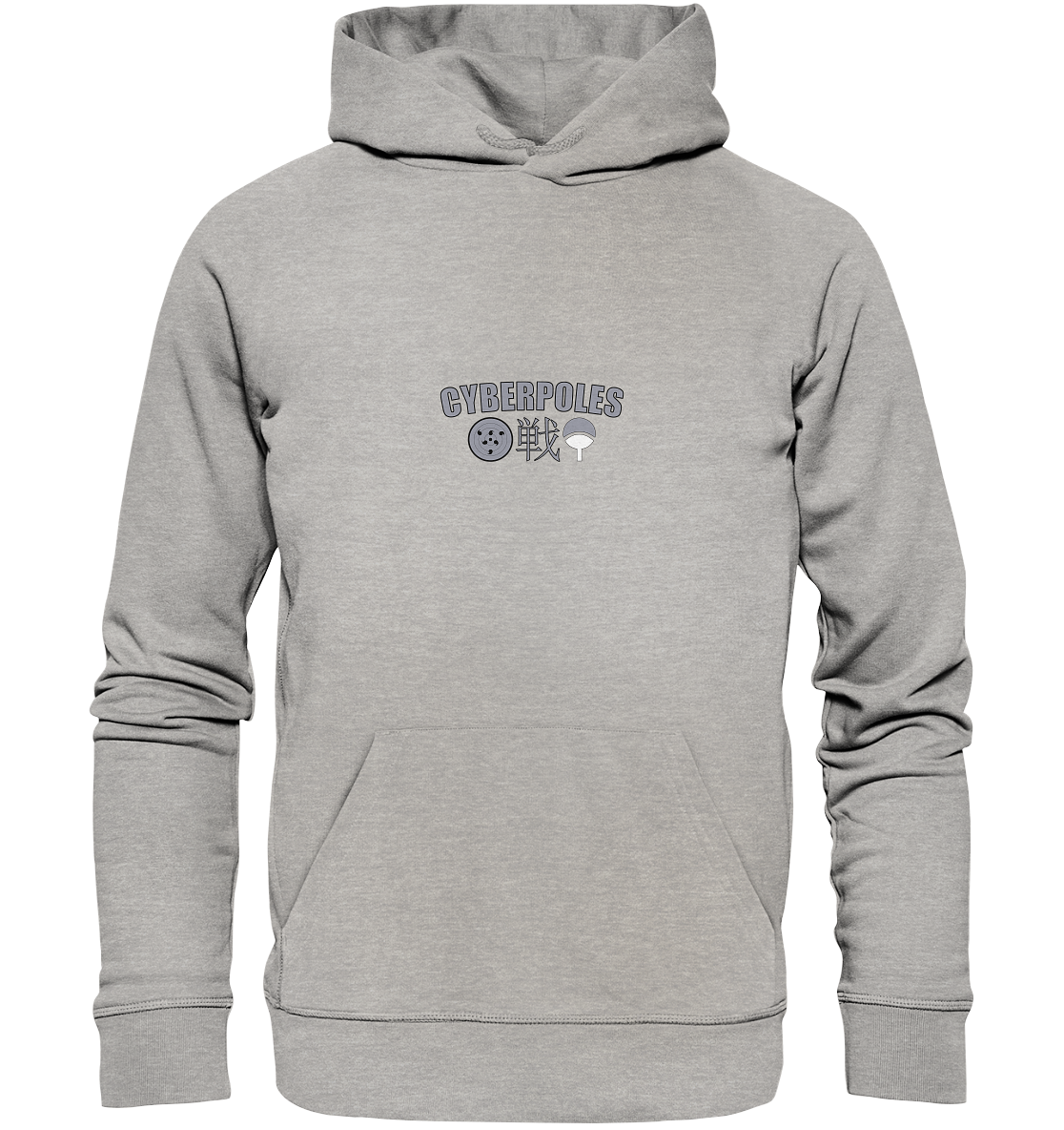 Rinnegan X Cyberpoles - Organic Basic Hoodie