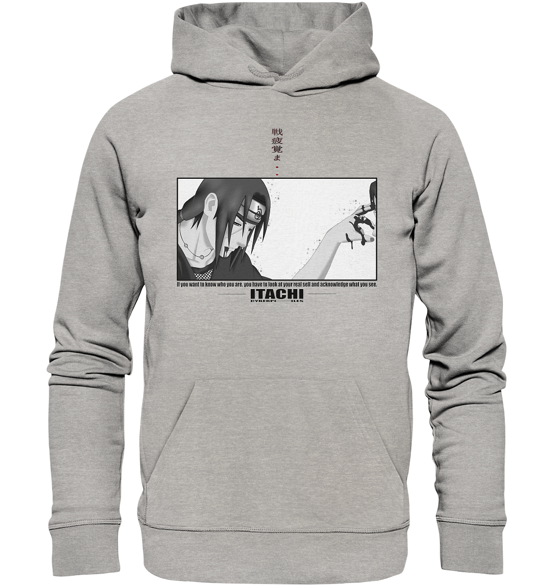 Itachi X Cyberpoles - Organic Basic Hoodie
