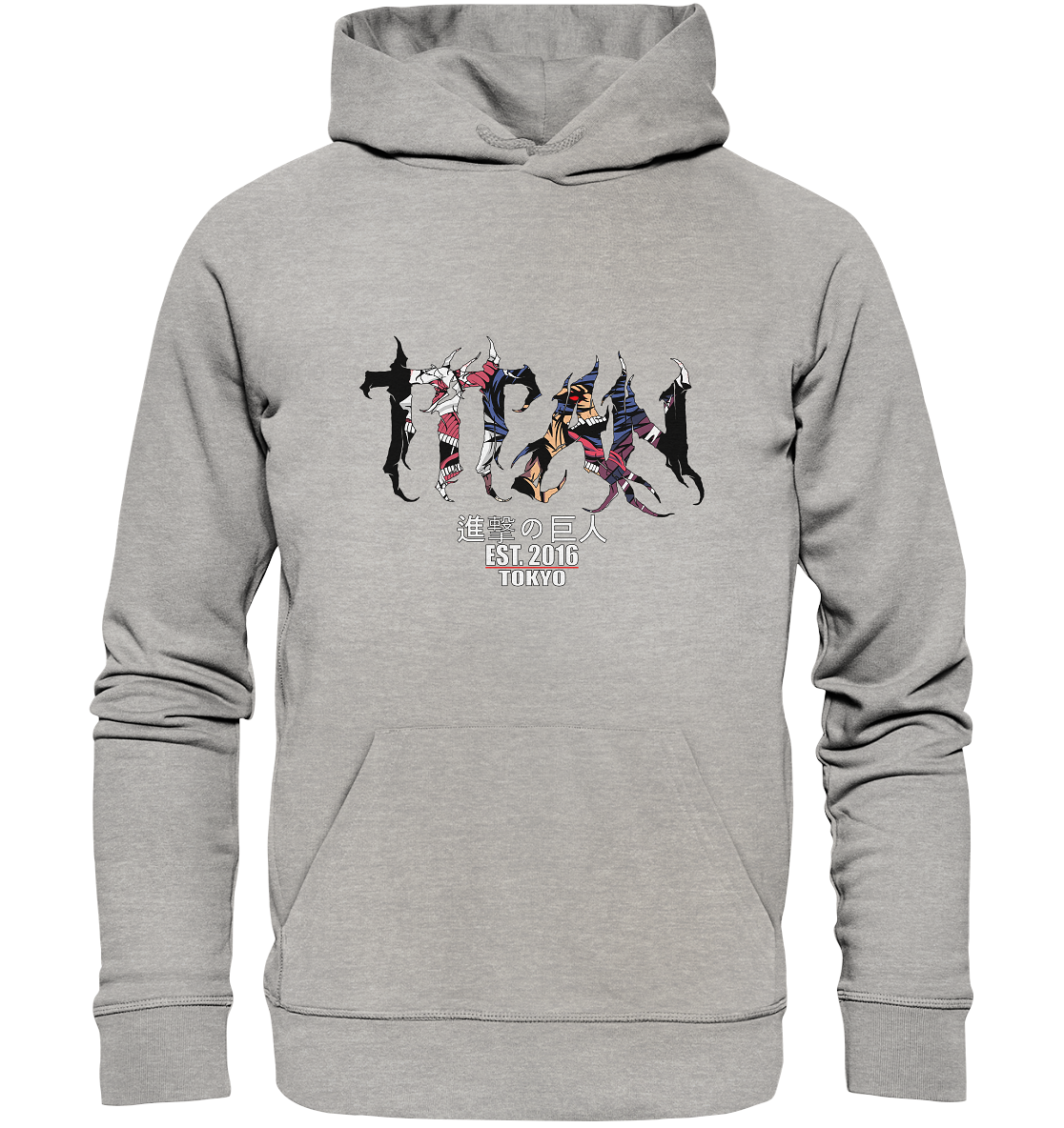 AOT X Cyberpoles - Organic Basic Hoodie