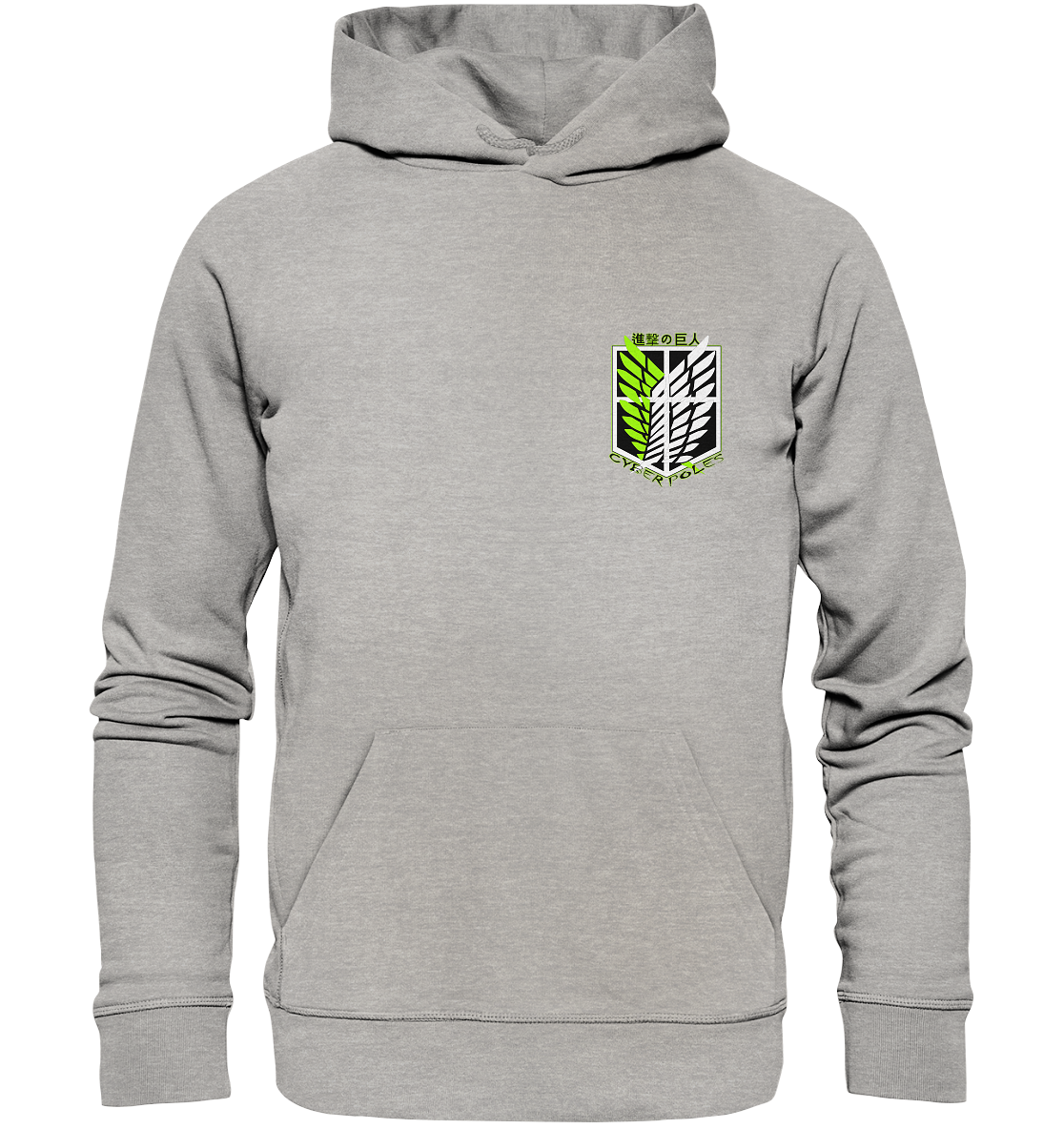 Eren X Cyberpoles - Organic Basic Hoodie