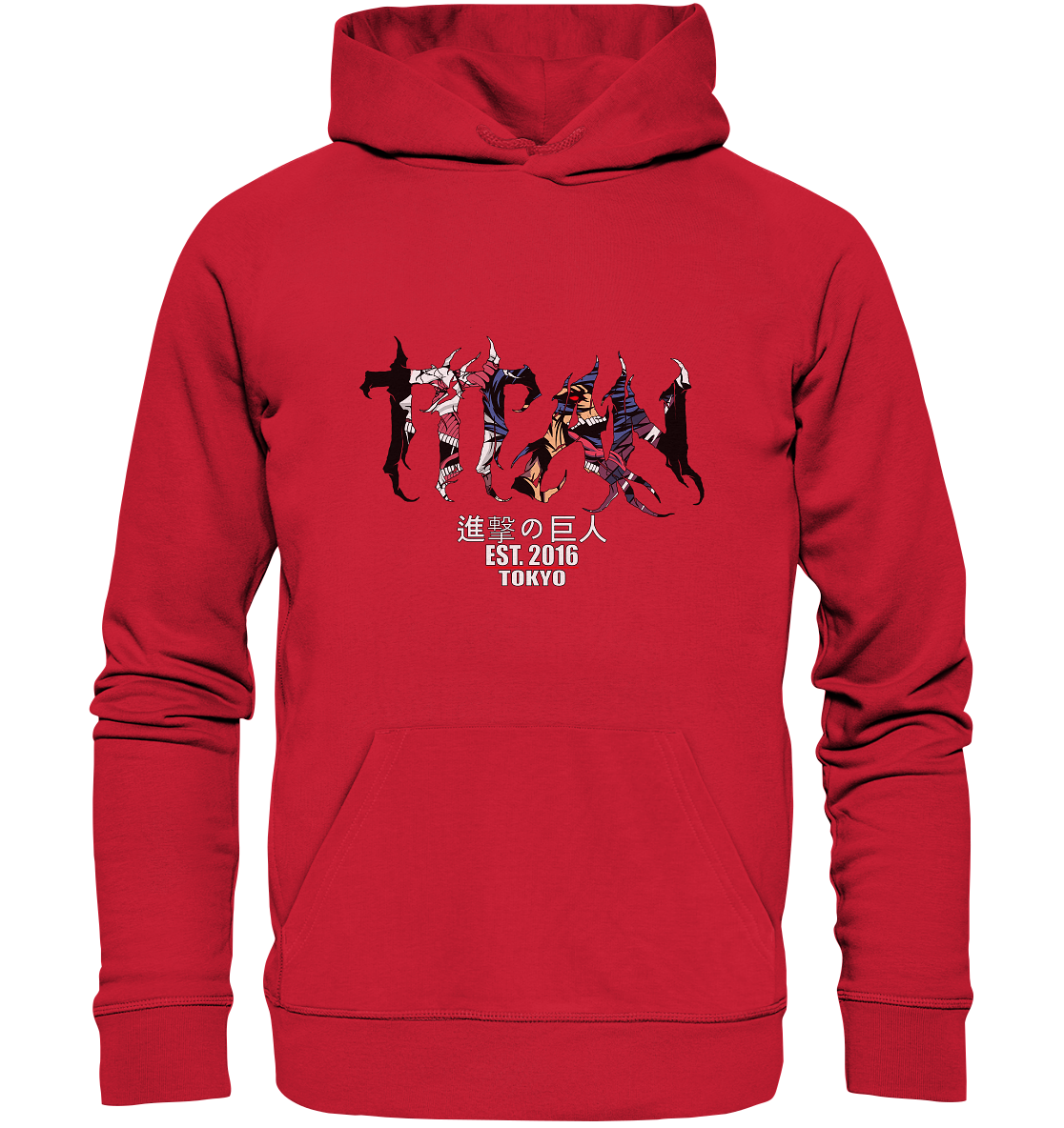 AOT X Cyberpoles - Organic Basic Hoodie