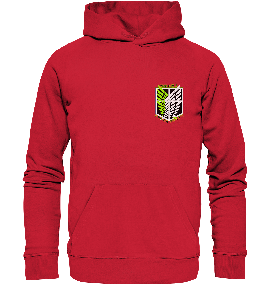 Eren X Cyberpoles - Organic Basic Hoodie