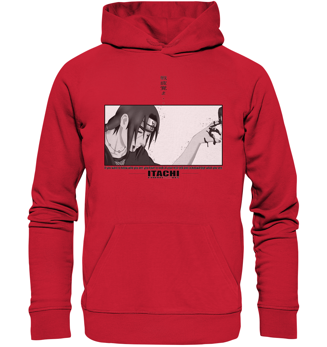 Itachi X Cyberpoles - Organic Basic Hoodie