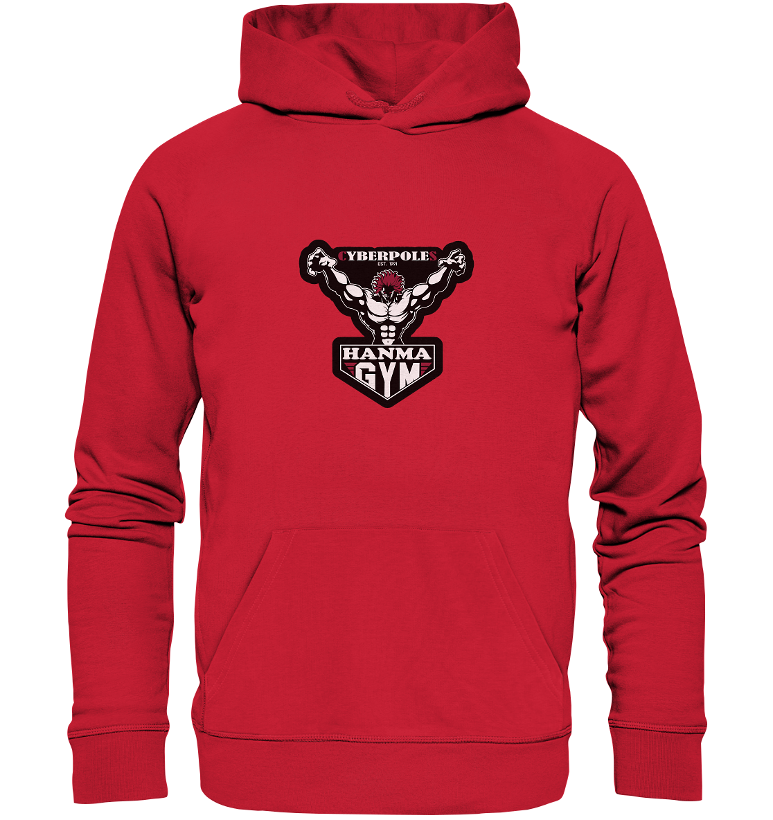 Baki X Cyberpoles - Organic Basic Hoodie