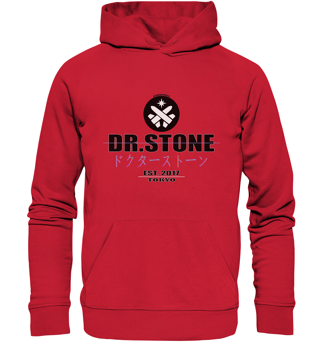 Dr. Stone X Cyberpoles - Organic Basic Hoodie