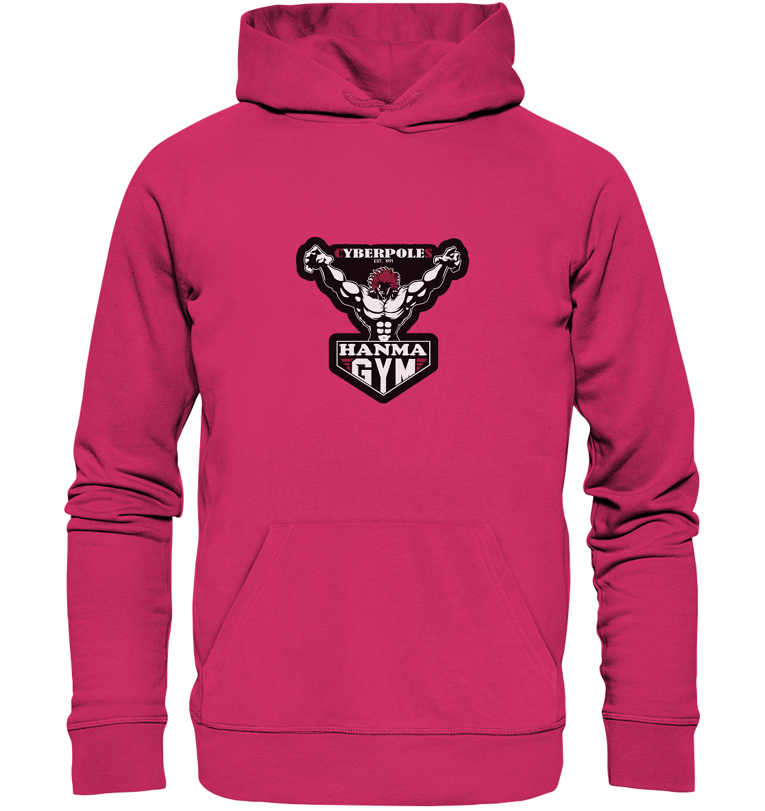 Baki X Cyberpoles - Organic Basic Hoodie