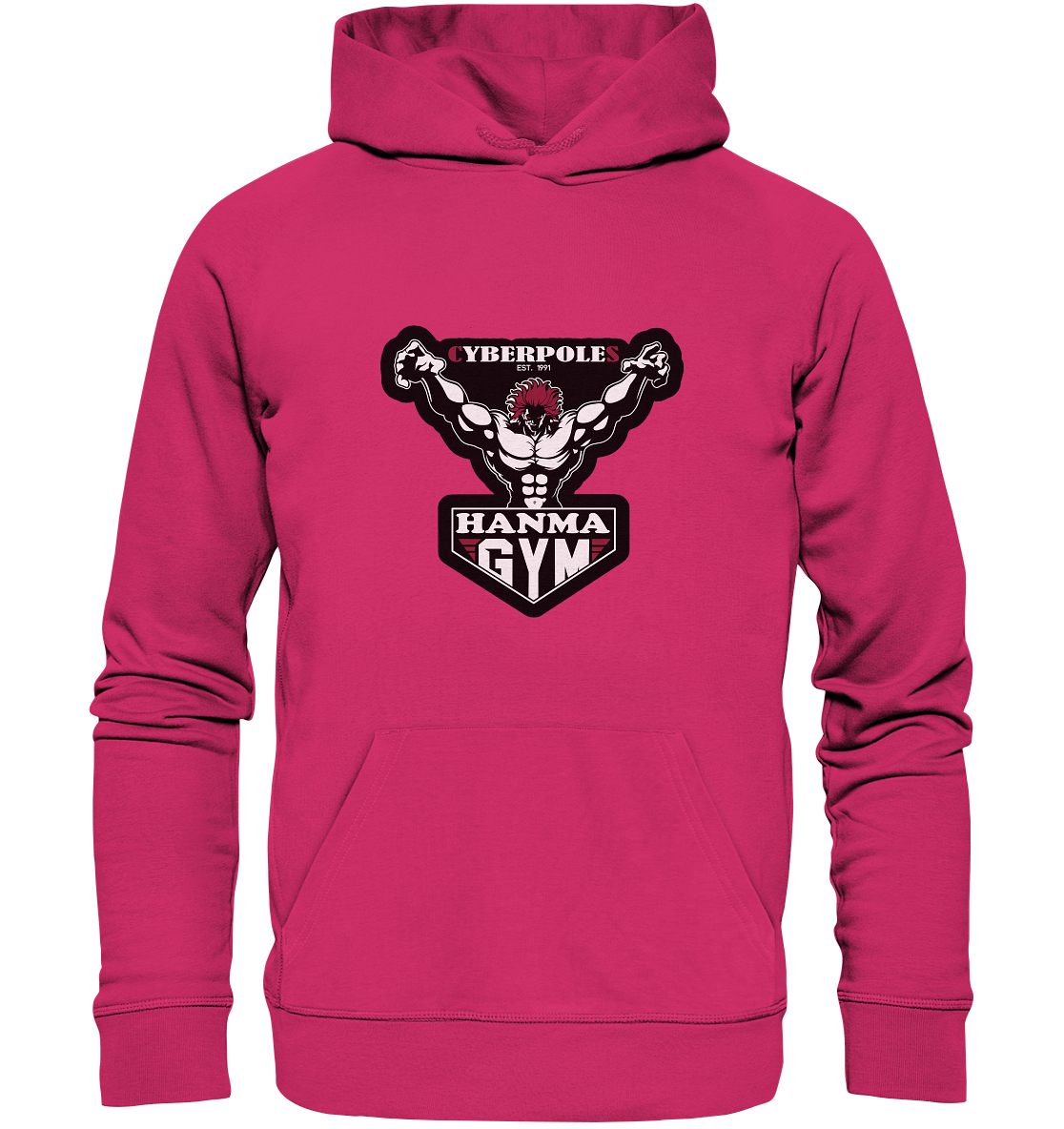 Baki X CyberPoles - Organic Basic Hoodie
