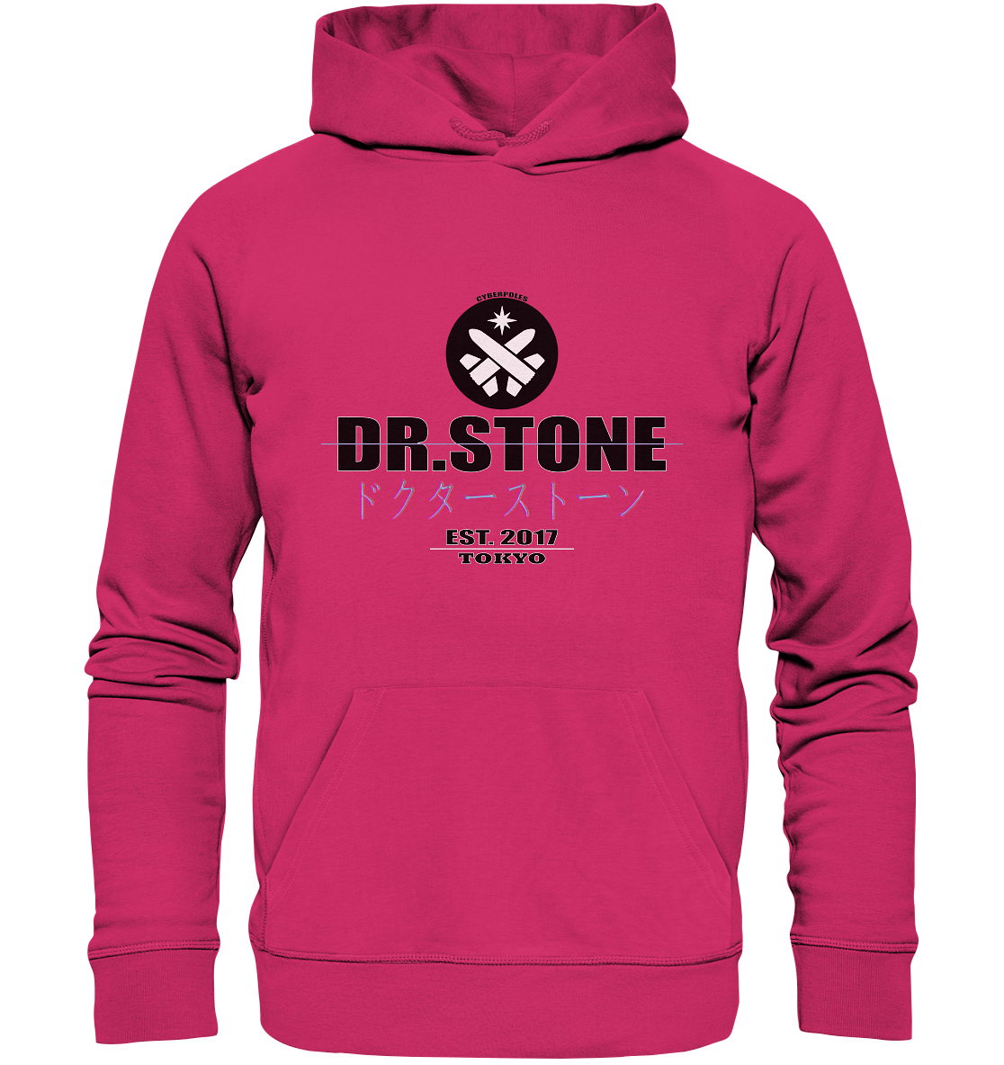 Dr. Stone X Cyberpoles - Organic Basic Hoodie