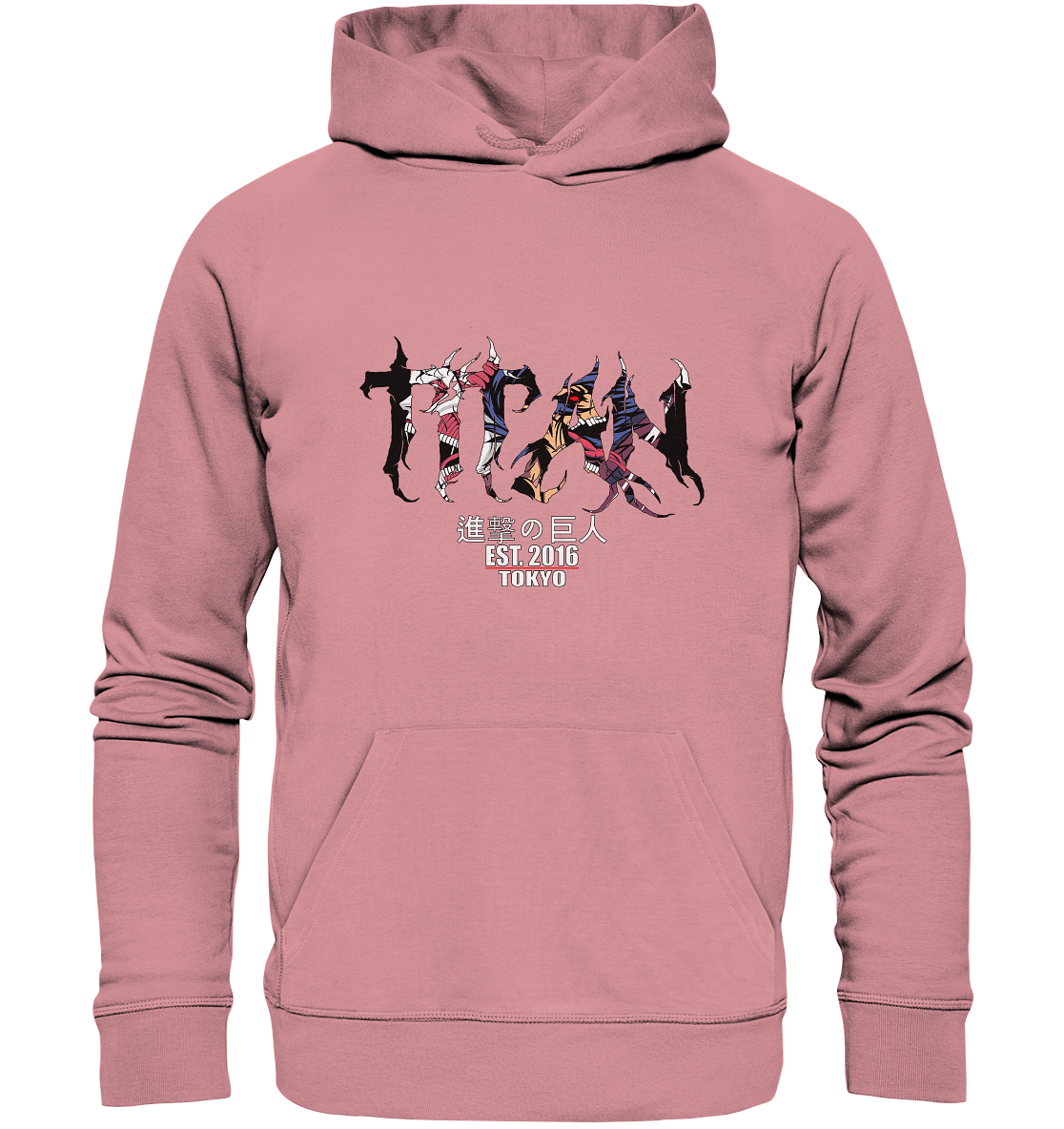 AOT X Cyberpoles - Organic Basic Hoodie