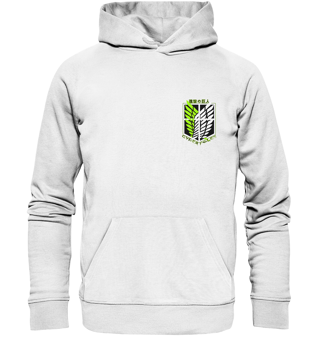 Eren X Cyberpoles - Organic Basic Hoodie