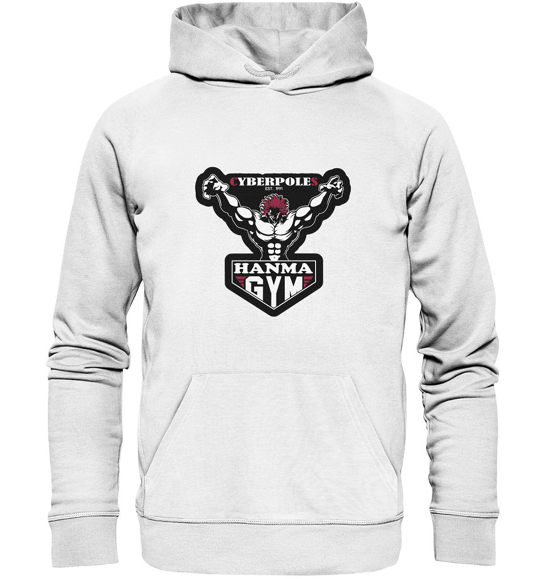 Baki X CyberPoles - Organic Basic Hoodie