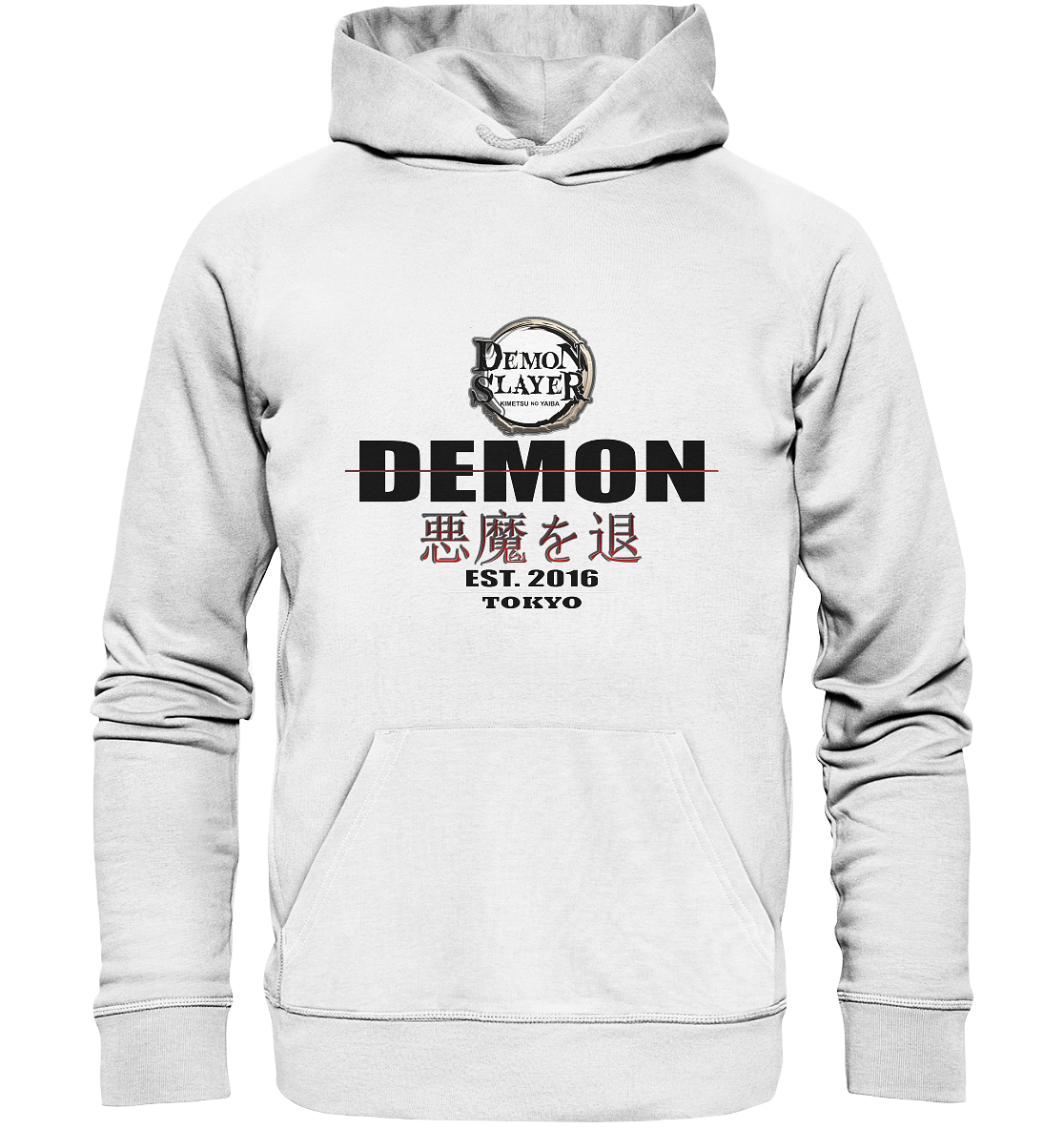 Demon Slayer - Organic Basic Hoodie