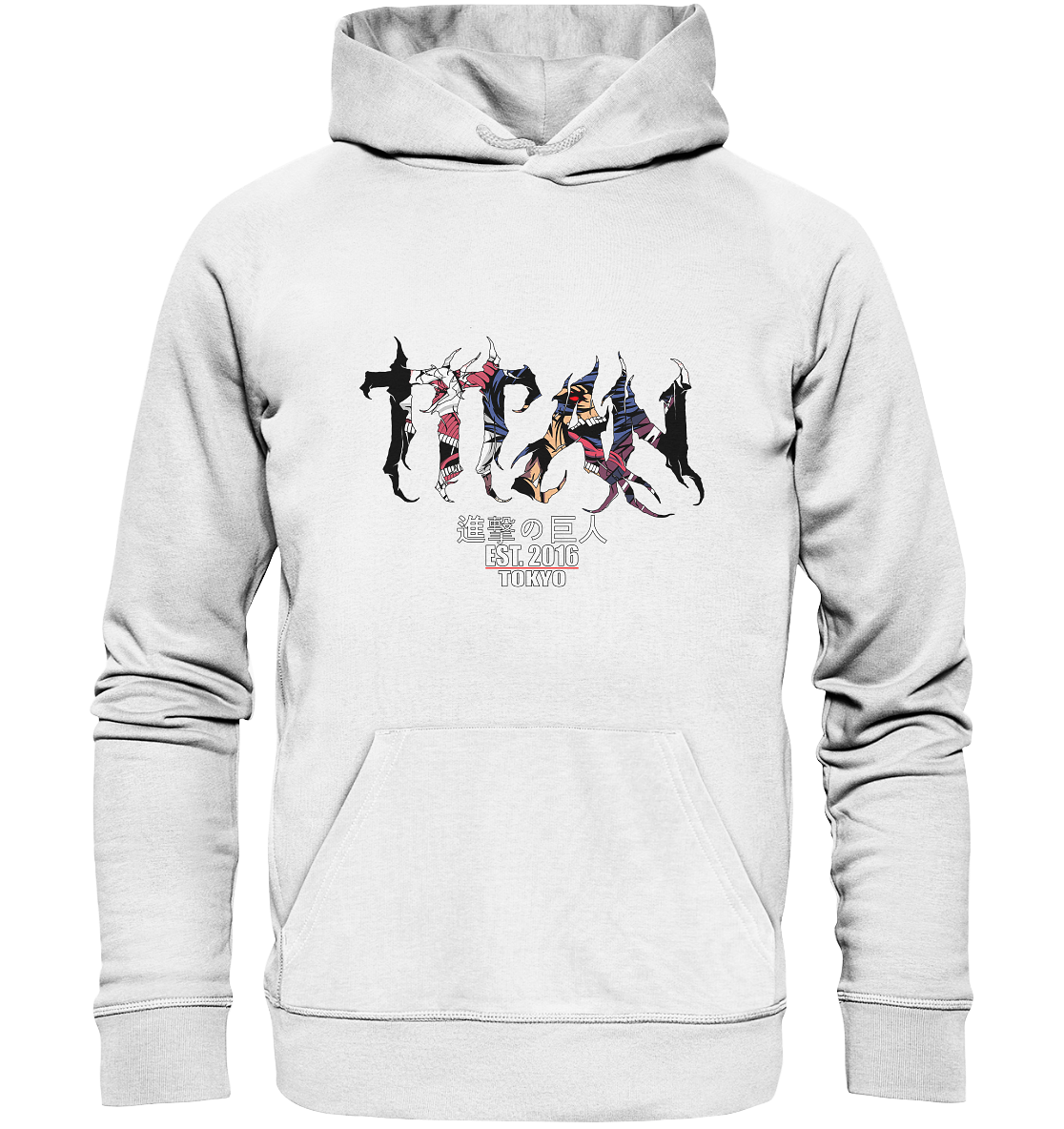 AOT X Cyberpoles - Organic Basic Hoodie