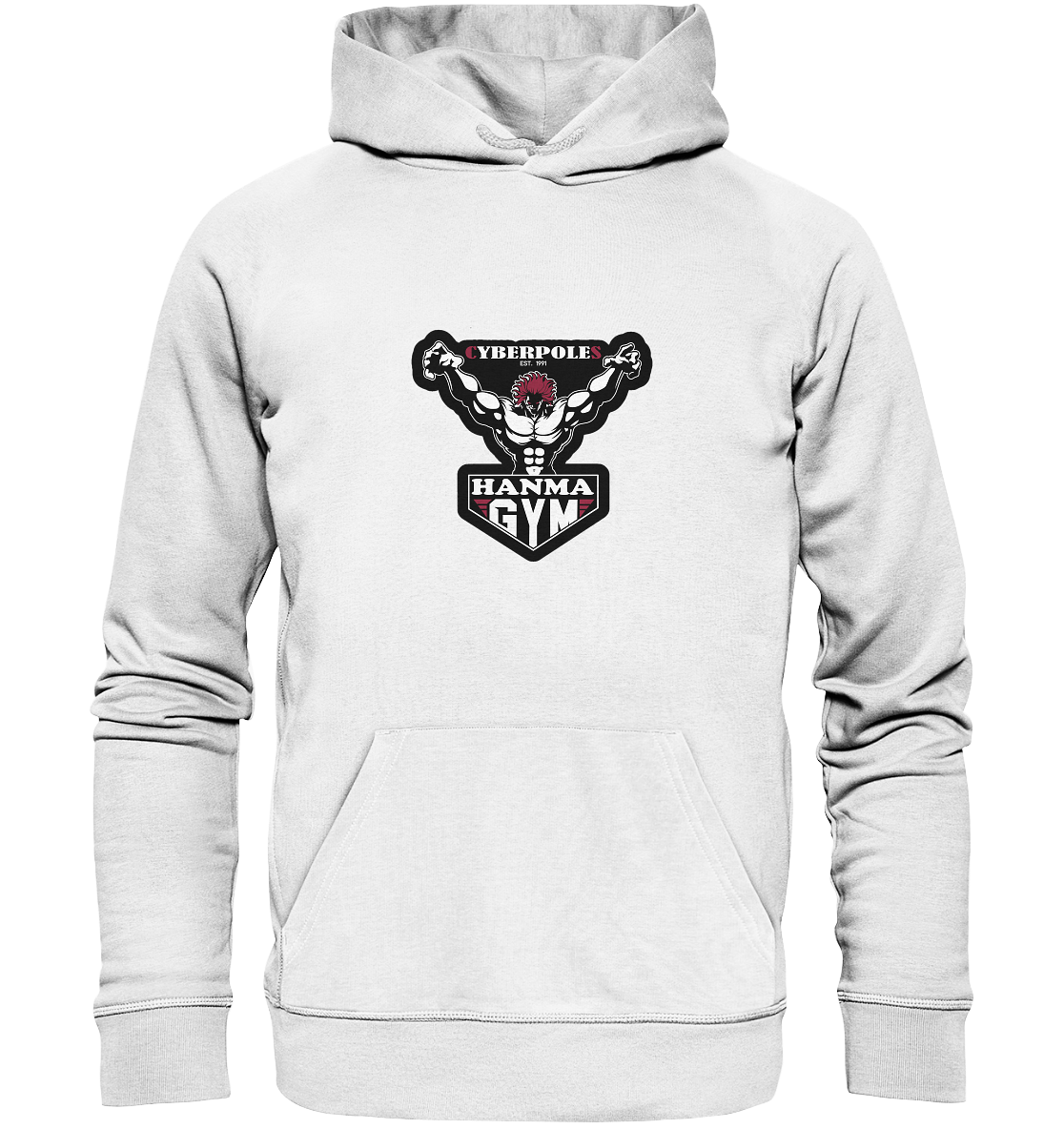 Baki X Cyberpoles - Organic Basic Hoodie