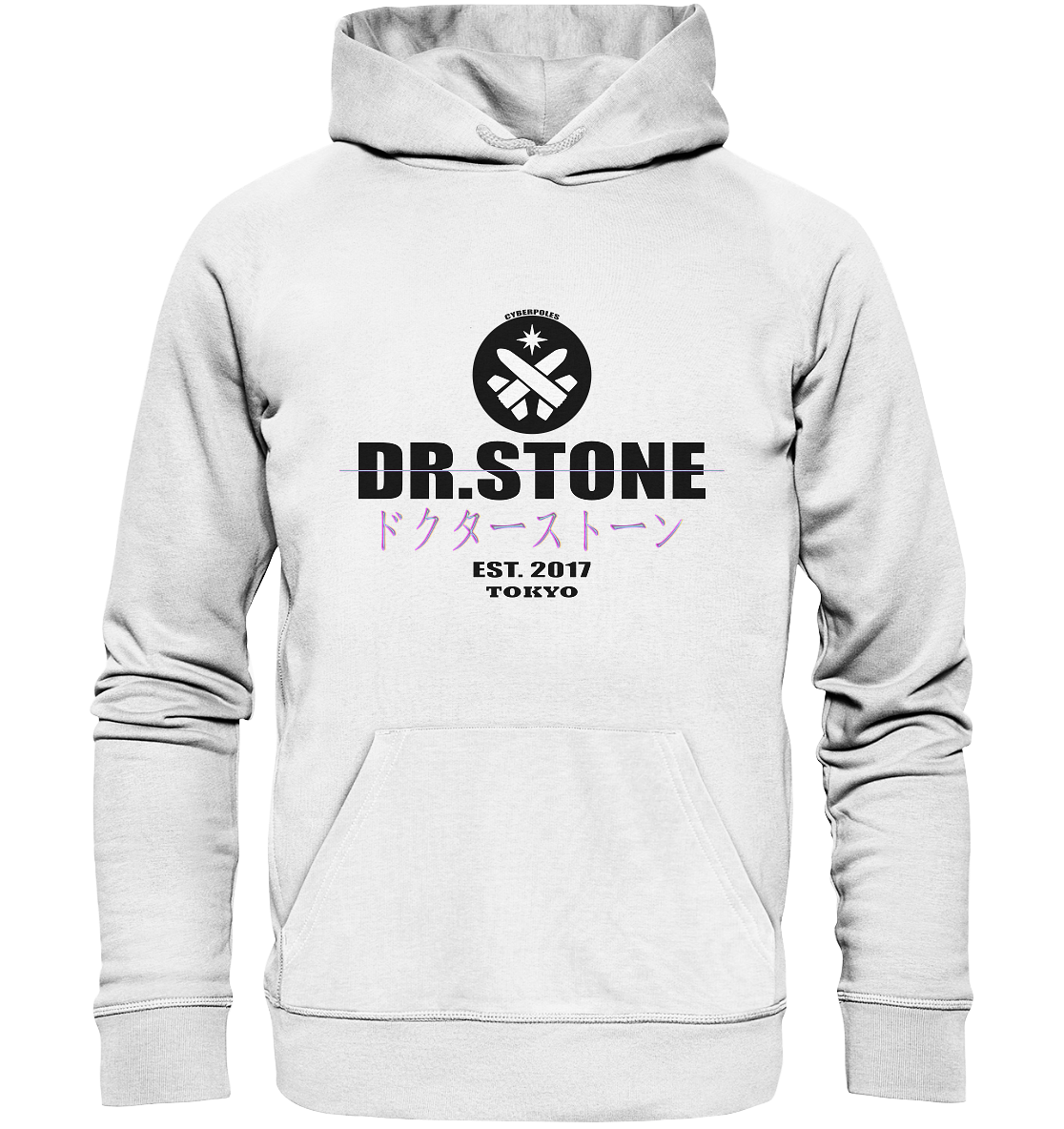 Dr. Stone X Cyberpoles - Organic Basic Hoodie
