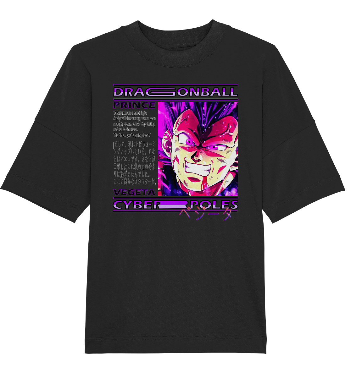 Vegeta - Organic Oversize Shirt