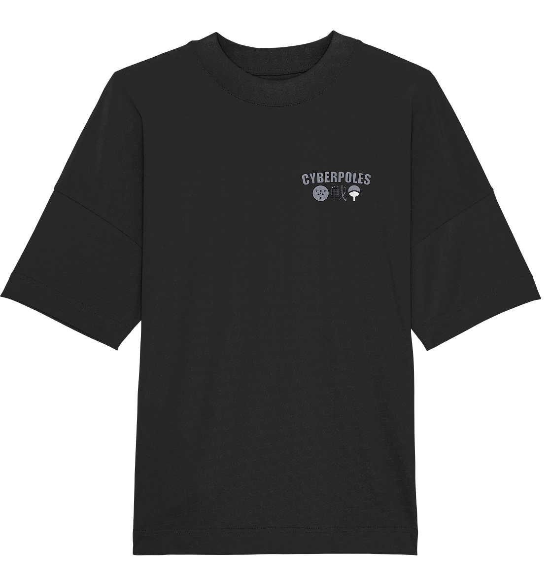 Rinnegan X Cyberpoles - Organic Oversize Shirt