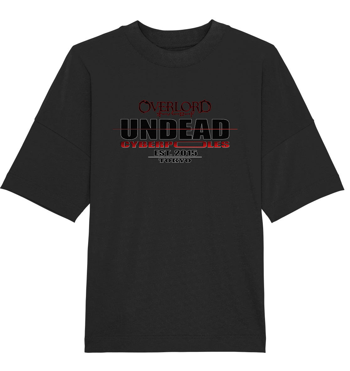Overlord X Cyberpoles - Organic Oversize Shirt