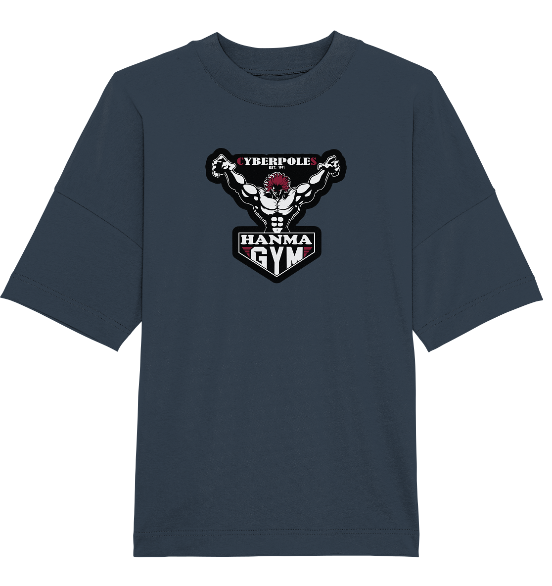 Baki X Cyberpoles - Organic Oversize Shirt