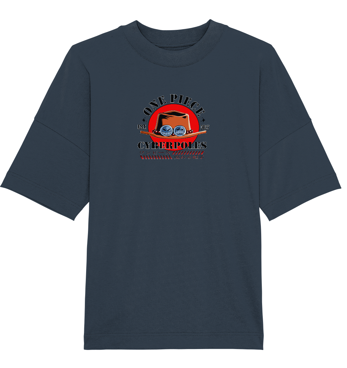Ace X Cyberpoles - Organic Oversize Shirt