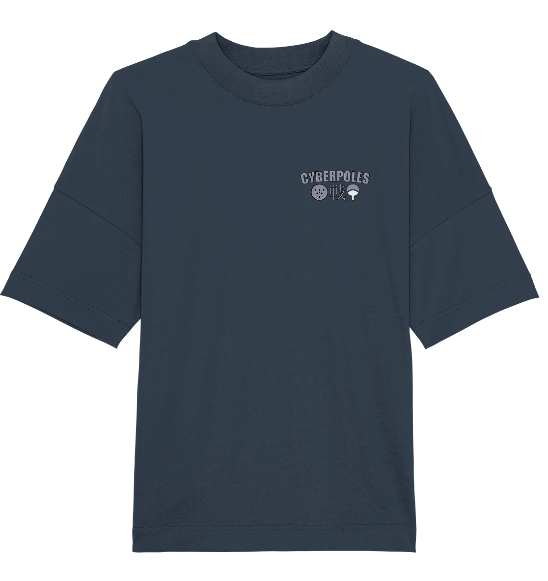 Rinnegan X Cyberpoles - Organic Oversize Shirt