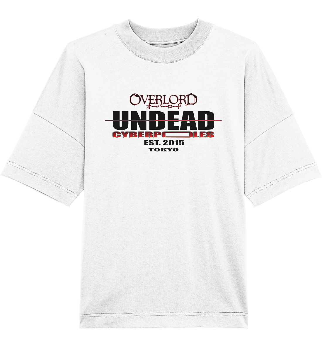 Overlord X Cyberpoles - Organic Oversize Shirt