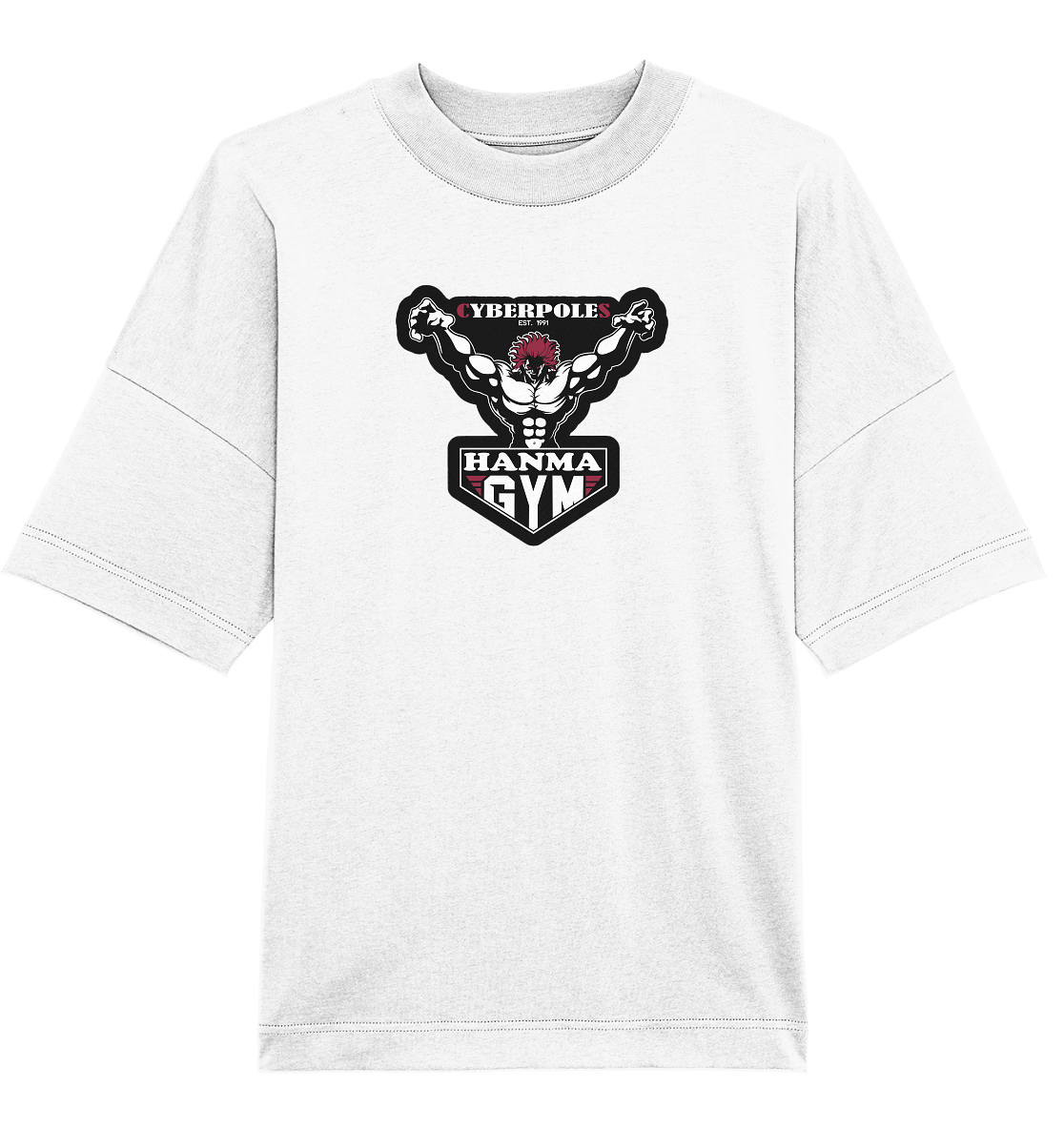 Baki X Cyberpoles - Organic Oversize Shirt
