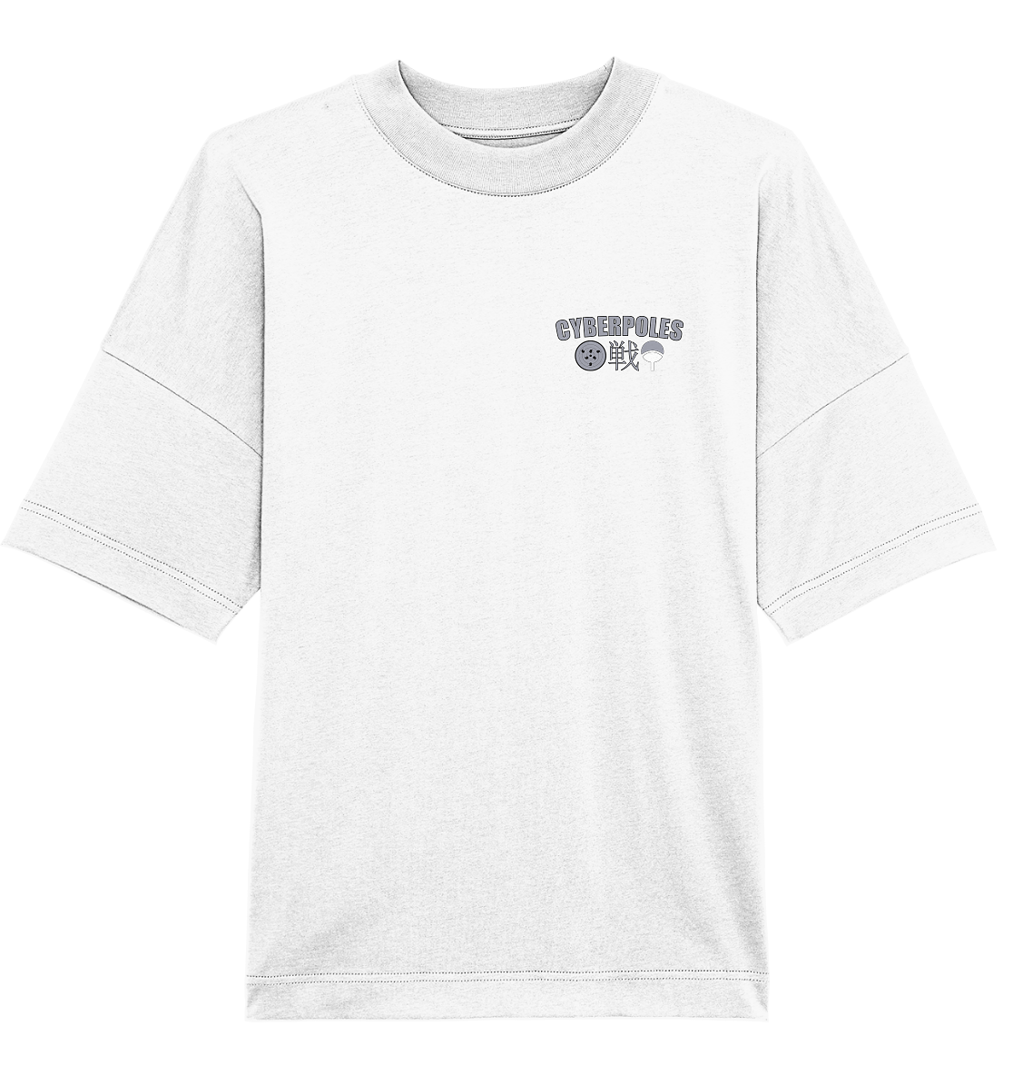 Rinnegan X Cyberpoles - Organic Oversize Shirt