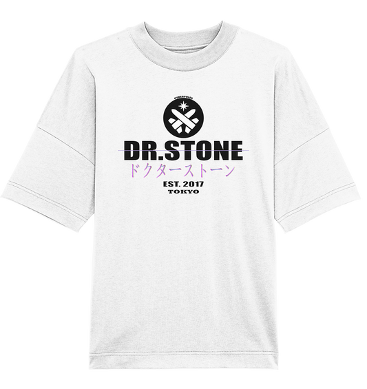 Dr. Stone X Cyberpoles - Organic Oversize Shirt