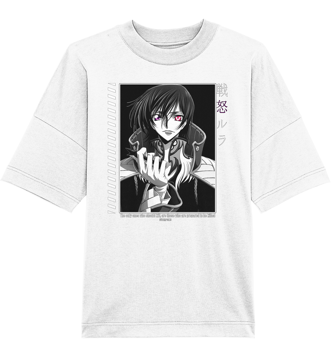 Code Geass X Cyberpoles - Organic Oversize Shirt