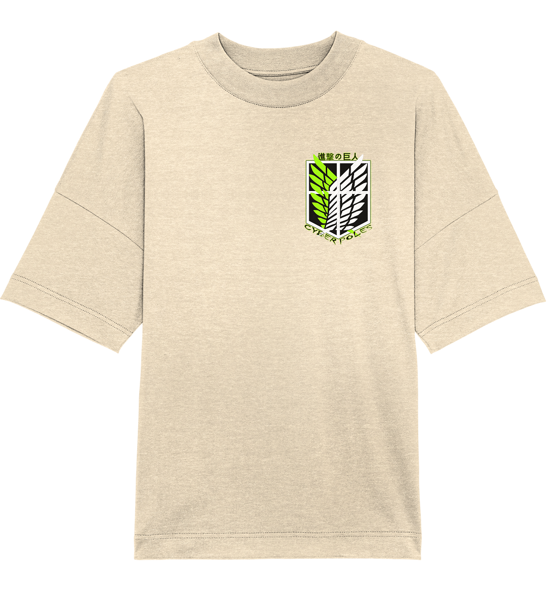 Eren X Cyberpoles - Organic Oversize Shirt