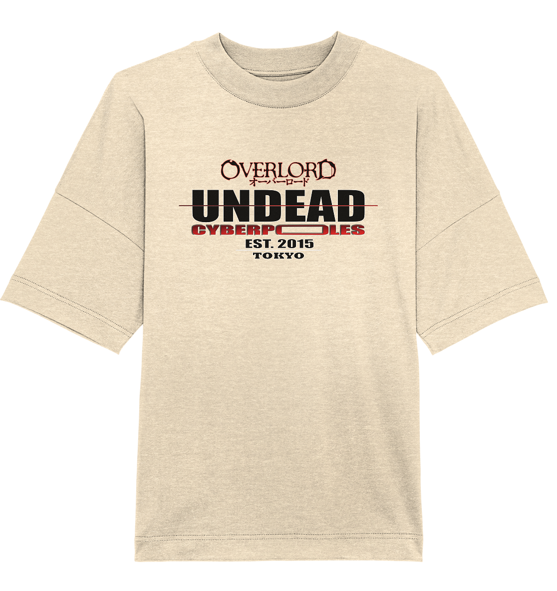 Overlord X Cyberpoles - Organic Oversize Shirt