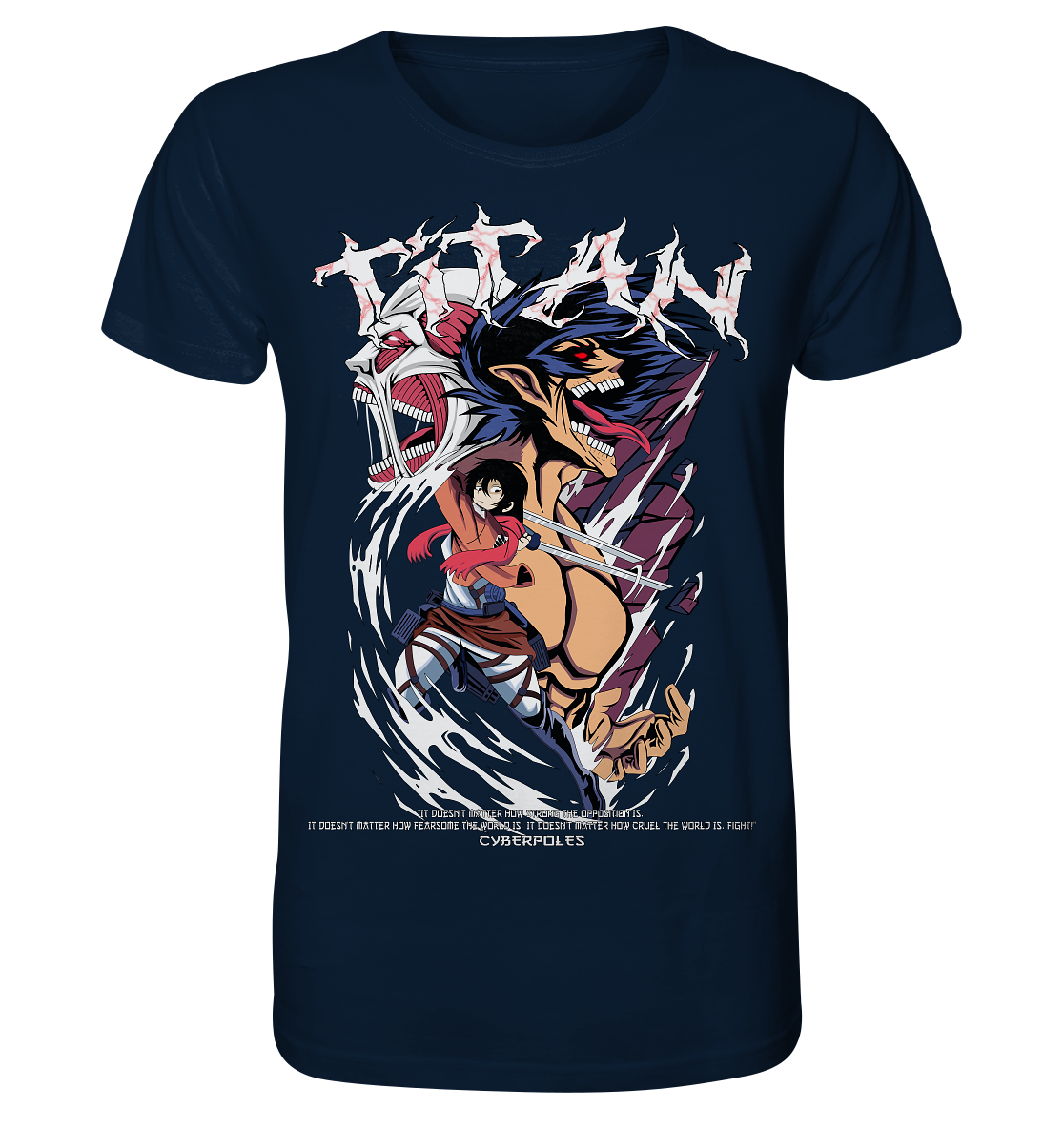 AOT X Cyberpoles - Organic Shirt