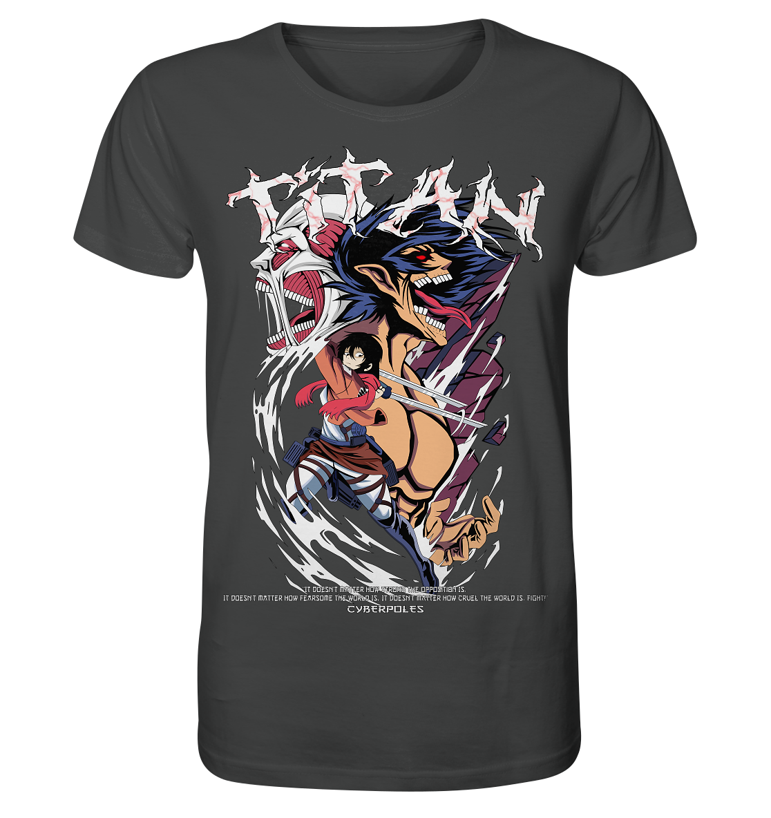 AOT X Cyberpoles - Organic Shirt