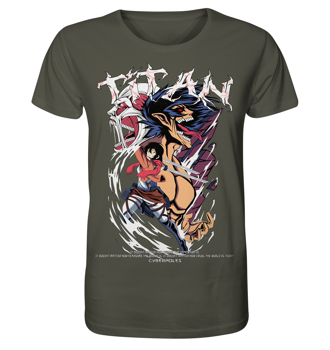 AOT X Cyberpoles - Organic Shirt