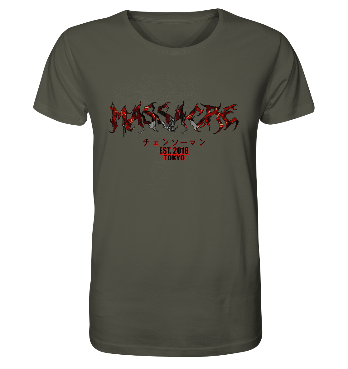 Chainsaw Man X Throne - Organic Shirt