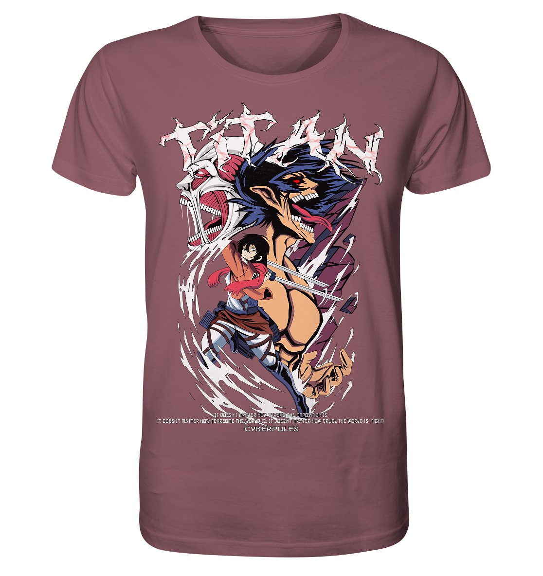 AOT X Cyberpoles - Organic Shirt